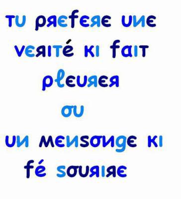 vérité